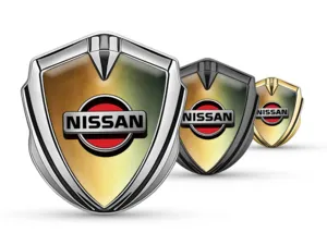 Nissan Emblema Metal Insignia Rápido Estilo Fulgente Toque